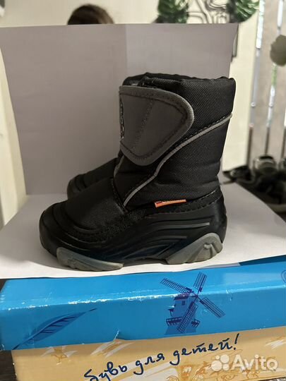 Сапоги детские зимние 22 23