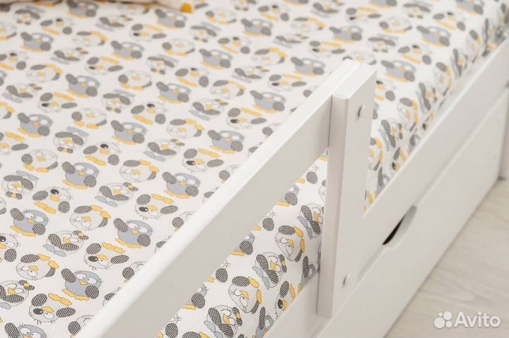 Детская одноярусная кроватка Софа