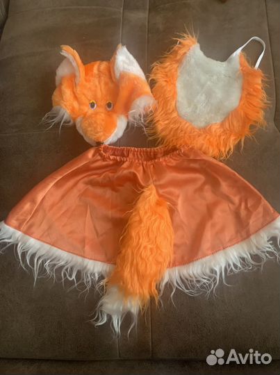 Новогодний костюм лисичка