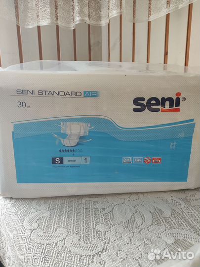 Памперсы для взрослых seni S (1)
