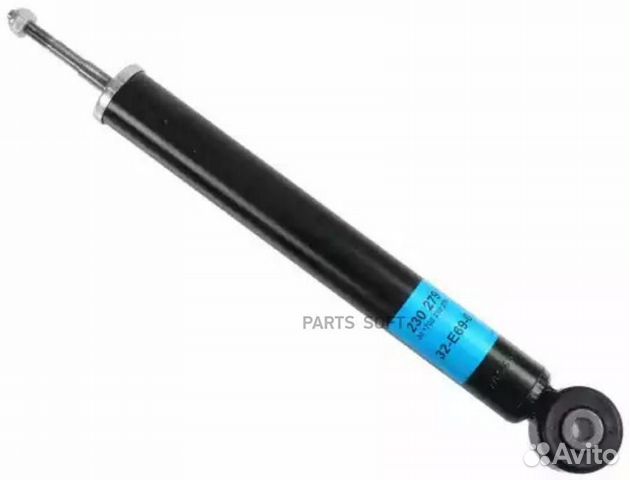 Sachs 230279 Амортизатор renault clio 98- масл.зад