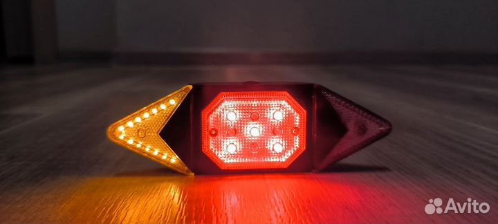 Велосипедный фонарь задний