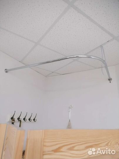 Карниз для шторы дугой