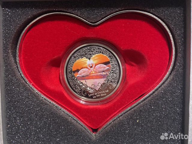 Колекционная серебряная монета