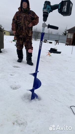 Шуруповерт для ледобура комплект