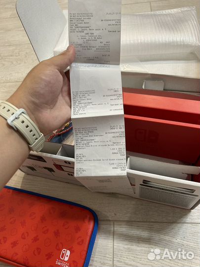 Nintendo switch mario edition