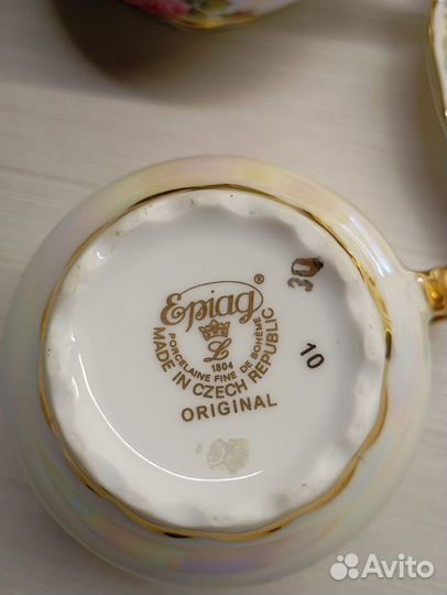 Кофейный сервиз epiag Чехословакия