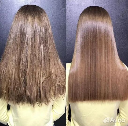 Кератиновое выпрямление волос/Ботокс