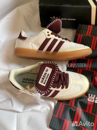 Кроссовки Adidas Originals Wales Bonner Samba Pony