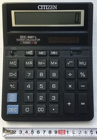 Калькулятор Citizen SDC-888T