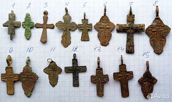 Крестики 17-19 век