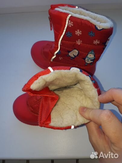 Сапоги для девочки 23