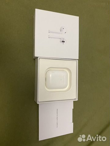 Беспроводные наушники apple airpods 1