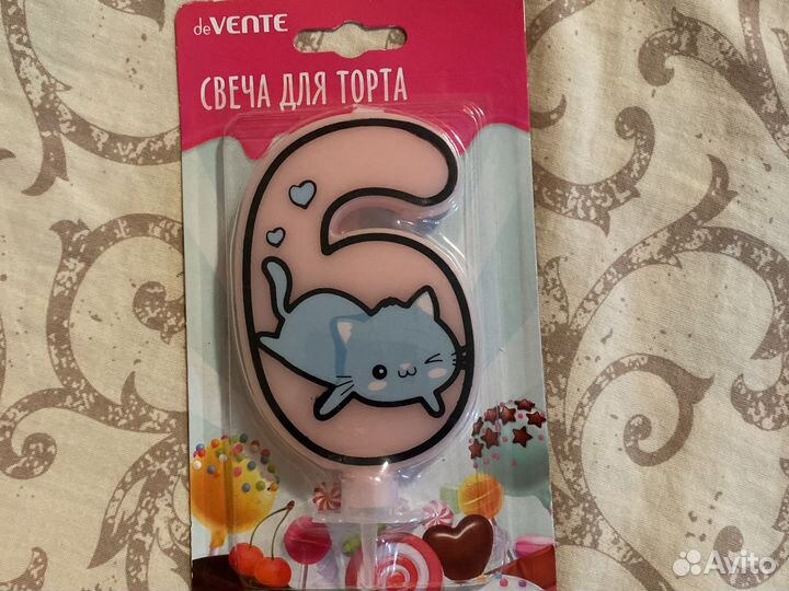 Свеча для торта