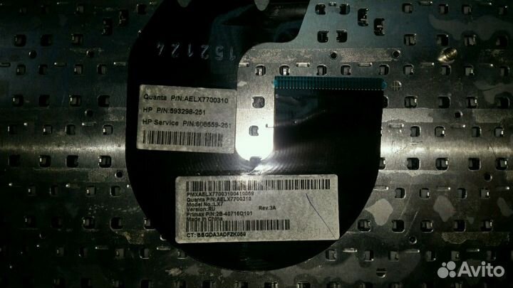 Клавиатура для ноутбука HP 593298-251