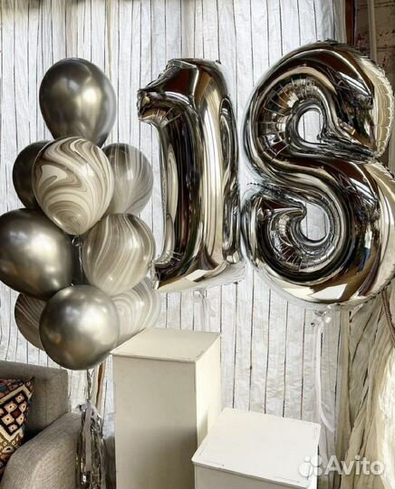 Воздушные шары С гелием, С доставкой 24/7 до двери