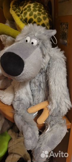 Мишки, волк, черепаха, кот мягкие игрушки