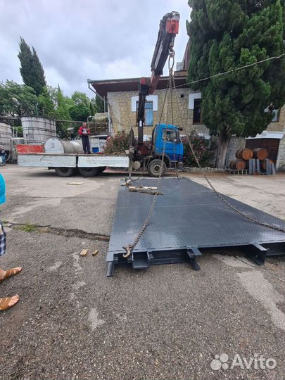 Весы автомобильные новые