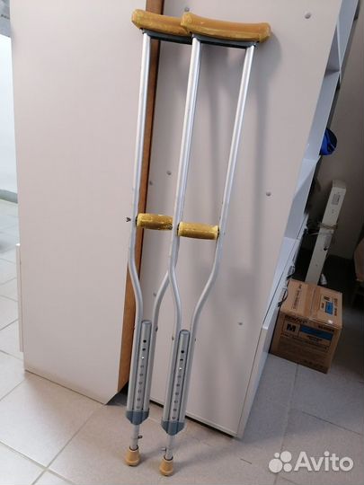 Костыли взрослые б/у с упс