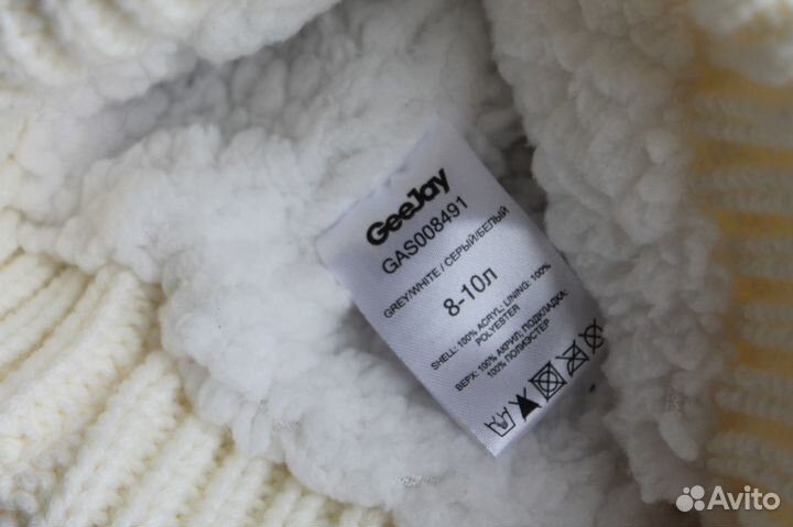 Новая шапка для девочки GJ 50-52см