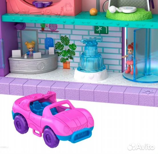 Кукольный домик Polly Pocket - торговый центр