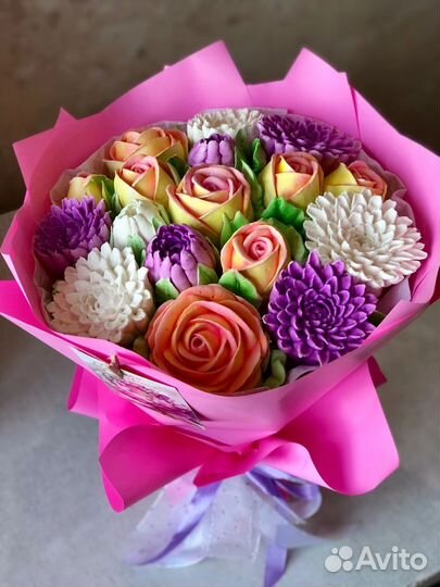 Зефирный букет