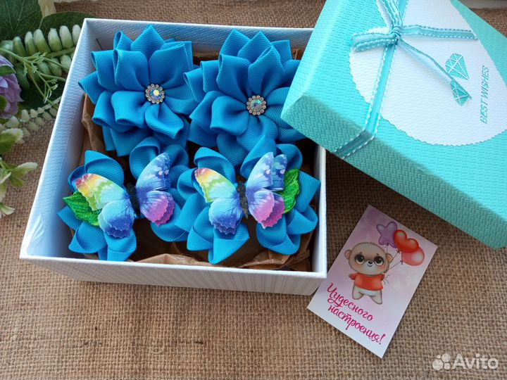 Резинки для волос набор