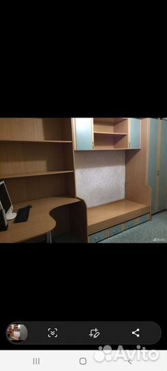 Детская стенка, кровать