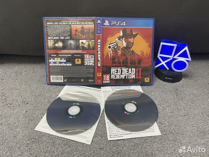 Read dead redemption 2 диск на ps4