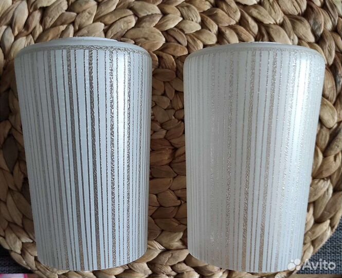 Винтажные плафоны СССР, стекло