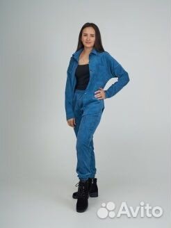 Костюм женский микровельвет