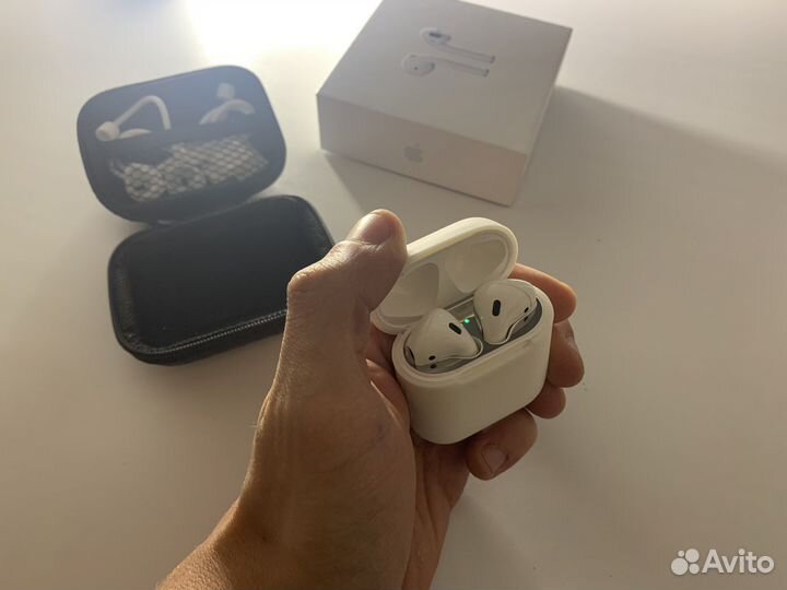 Наушники apple airpods 2 + наушники в подарок