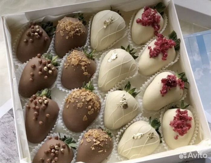 Клубника в шоколаде