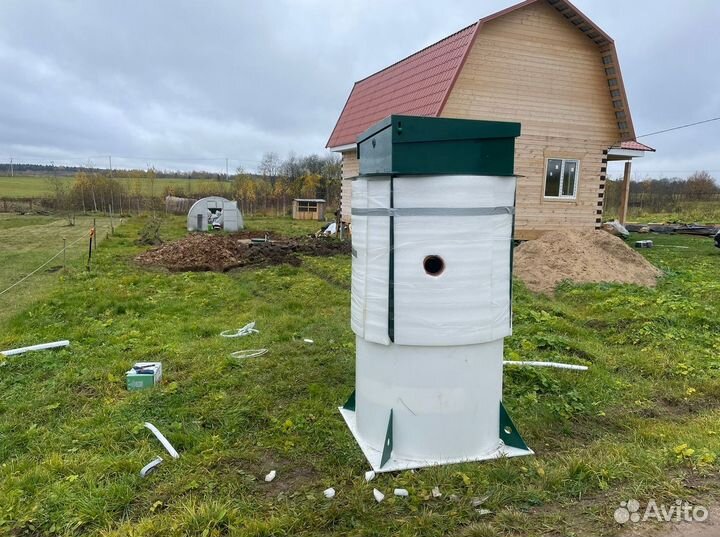 Септик для дома 6 человек