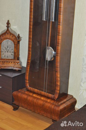 Часы старинные напольные Gustav Becker 150