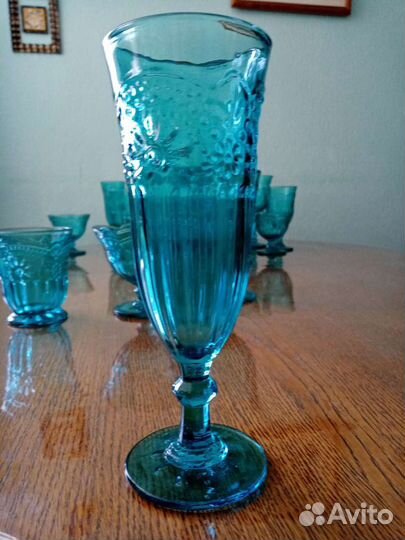 Фужеры и креманки, блюда, тарелки. Набор. 26 предм