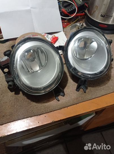 Туманки на touareg 1(рестайлинг)