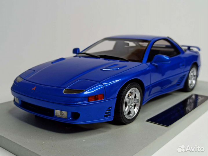 Mitsubishi 3000 GTO 1992 Blue 1:18