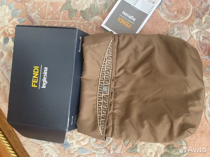Муфта на коляску Fendi