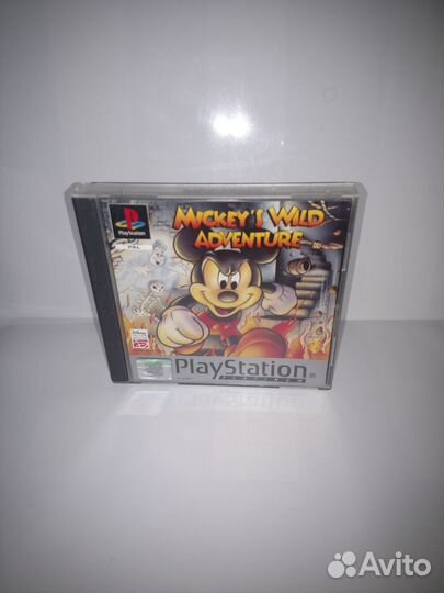 Mickey's Wild Adventure для PS1 (PAL) Лицензия