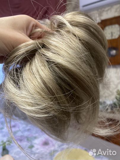 Шиньон на резинке