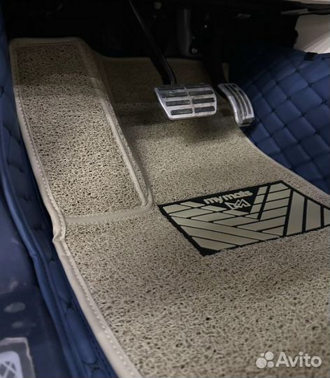 3D коврики из экокожи на Tank в салон/багажник