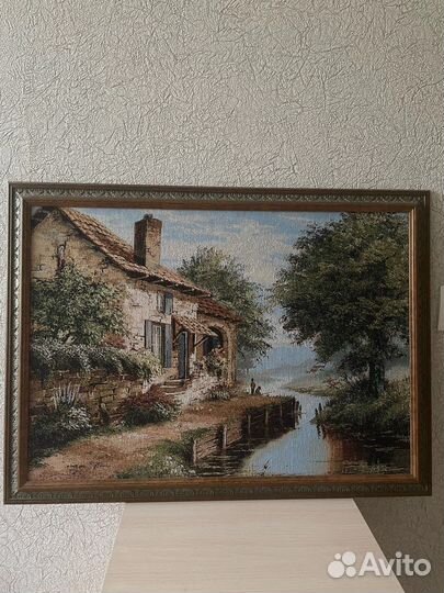 Картина в раме - гобелен