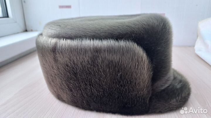 Мужская шапка из морского котика