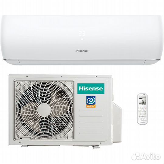 Кондиционер Hisense, инвертор, 25 м2