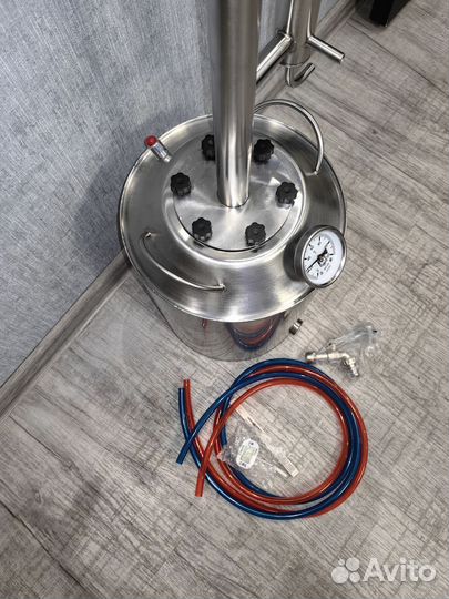 Кастрюля 15л нерж с головой Родник б/у