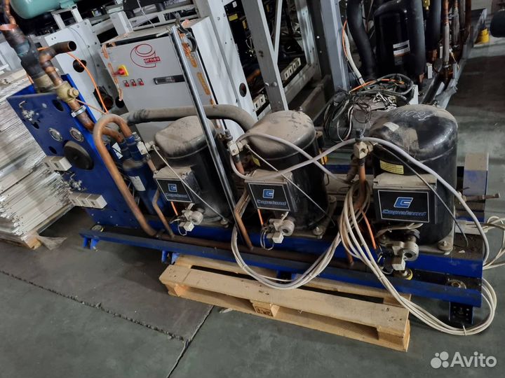 Холодильная централь на 3х Copeland 24 квт