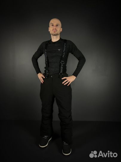 Полукомбинезон горнолыжный Azimuth Чёрный