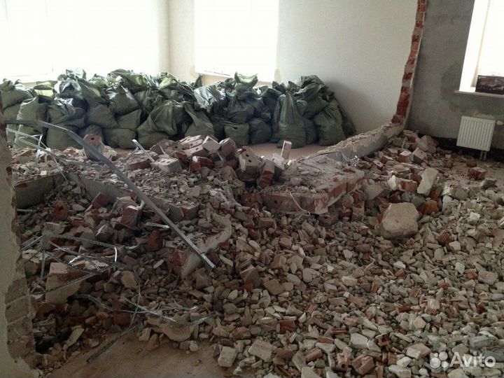 Демонтажные работы демонтаж квартир
