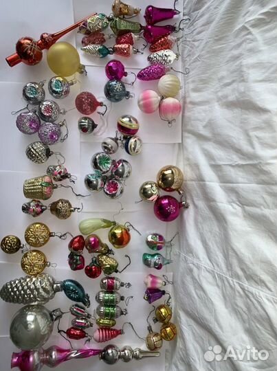 Елочные игрушки СССР